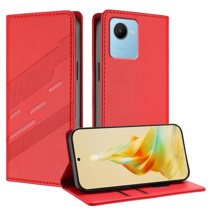 Embossed Multi-functional Wallet Retro Leather Phone Case, For Realme 10 5G, For Realme C33, For Realme C30