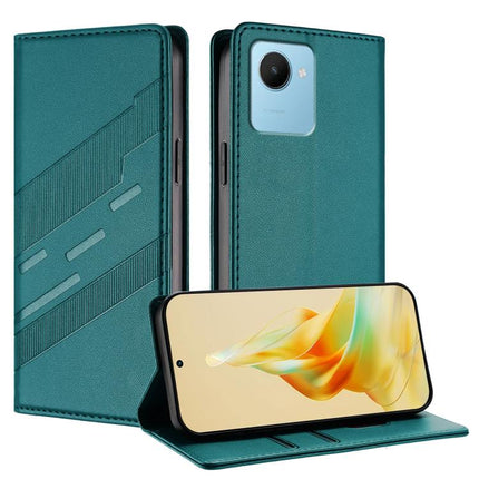 Embossed Multi-functional Wallet Retro Leather Phone Case, For Realme 10 5G, For Realme C33, For Realme C30