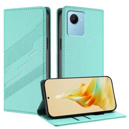 Embossed Multi-functional Wallet Retro Leather Phone Case, For Realme 10 5G, For Realme C33, For Realme C30