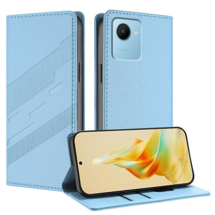 Embossed Multi-functional Wallet Retro Leather Phone Case, For Realme 10 5G, For Realme C33, For Realme C30
