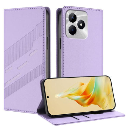 Embossed Multi-functional Wallet Retro Leather Phone Case, For Realme 11 5G, For Realme C53 4G, For Realme 11 Pro