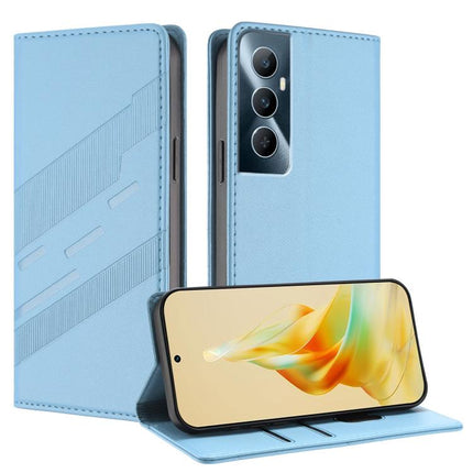 Embossed Multi-functional Wallet Retro Leather Phone Case, For Realme C65 4G, For Realme 10T, For Realme C55