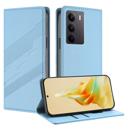 Embossed Multi-functional Wallet Retro Leather Phone Case, For Realme 14 Pro, For Realme C75 4G, For Realme GT7 Pro