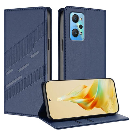 Embossed Multi-functional Wallet Retro Leather Phone Case, For Realme 9 Pro, For Realme 9i, For Realme GT Neo2