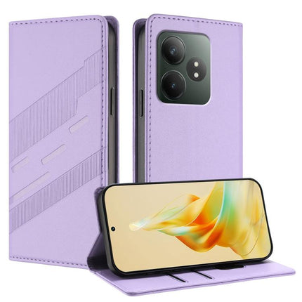 Embossed Multi-functional Wallet Retro Leather Phone Case, For Realme 12 4G, For Realme C63 4G, For Realme GT Neo6