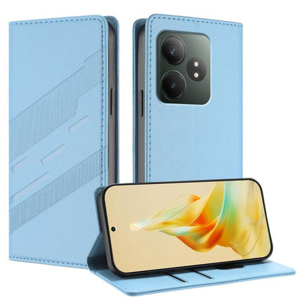Embossed Multi-functional Wallet Retro Leather Phone Case, For Realme 12 4G, For Realme C63 4G, For Realme GT Neo6