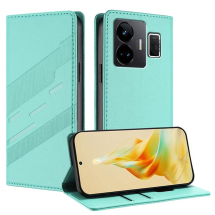 Embossed Multi-functional Wallet Retro Leather Phone Case, For Realme GT3, For Realme 10 Pro, For Realme 10 Pro+