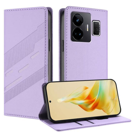 Embossed Multi-functional Wallet Retro Leather Phone Case, For Realme GT3, For Realme 10 Pro, For Realme 10 Pro+