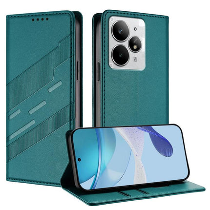 Embossed Multi-functional Wallet Retro Leather Phone Case, For Realme 15 5G, For Realme C71 4G, For Realme Neo7 Turbo