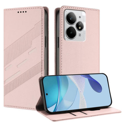 Embossed Multi-functional Wallet Retro Leather Phone Case, For Realme 15 5G, For Realme C71 4G, For Realme Neo7 Turbo