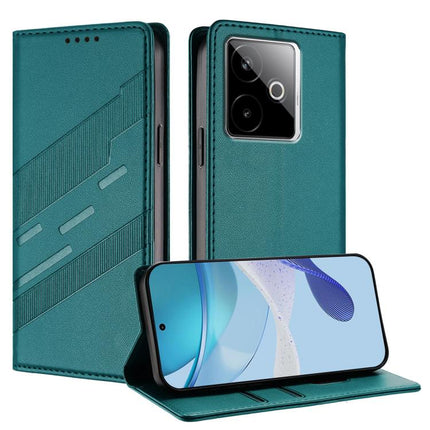 Embossed Multi-functional Wallet Retro Leather Phone Case, For Realme GT 7 Global, For Realme 14, For Realme P3 Ultra 5G
