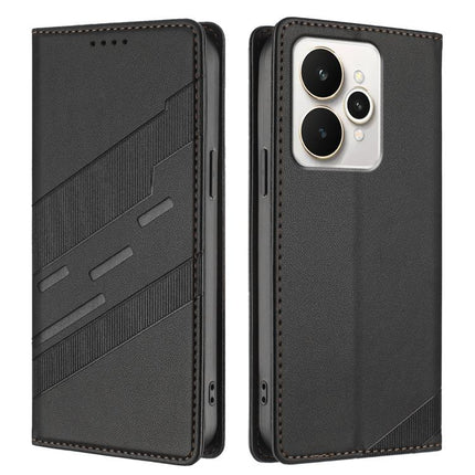 Embossed Multi-functional Wallet Retro Leather Phone Case, For Realme 15 5G, For Realme C71 4G, For Realme Neo7 Turbo