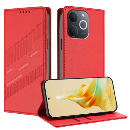Embossed Multi-functional Wallet Retro Leather Phone Case, For Realme P4 5G, For Realme C71 India, For Realme 15 Pro 5G