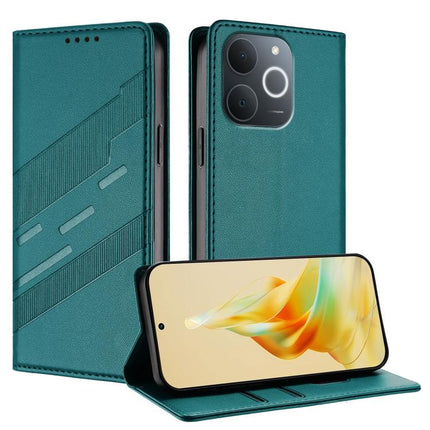 Embossed Multi-functional Wallet Retro Leather Phone Case, For Realme P4 5G, For Realme C71 India, For Realme 15 Pro 5G