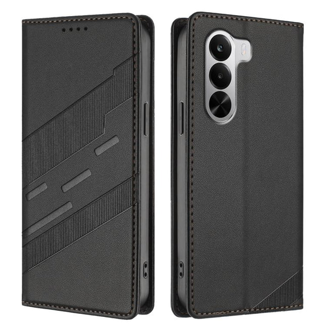 Embossed Multi-functional Wallet Retro Leather Phone Case, For Realme P4x 5G, For Realme C85 Pro 4G, For Realme P4 Pro 5G
