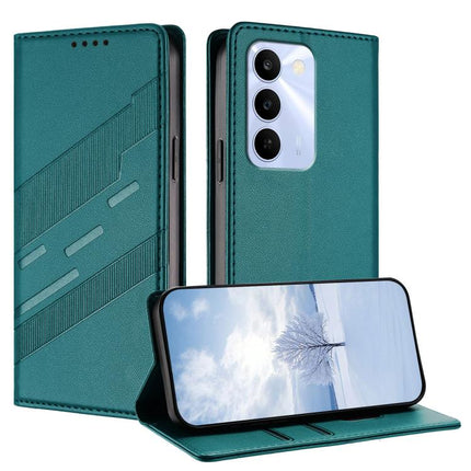 Embossed Multi-functional Wallet Retro Leather Phone Case, For Realme P4 Power 5G, For Realme Note 80 4G Global, For Realme C83 5G
