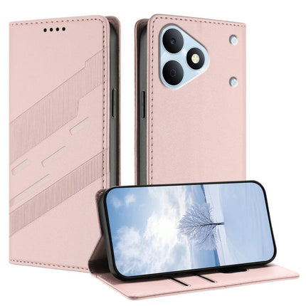 Embossed Multi-functional Wallet Retro Leather Phone Case, For Realme P4 Power 5G, For Realme Note 80 4G Global, For Realme C83 5G