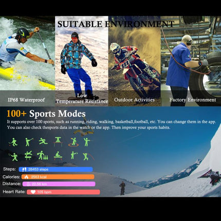 LF37 2.1 inch BT Call Smart Watch, Support Blood Oxygen / Heart Rate / Female Menstrual