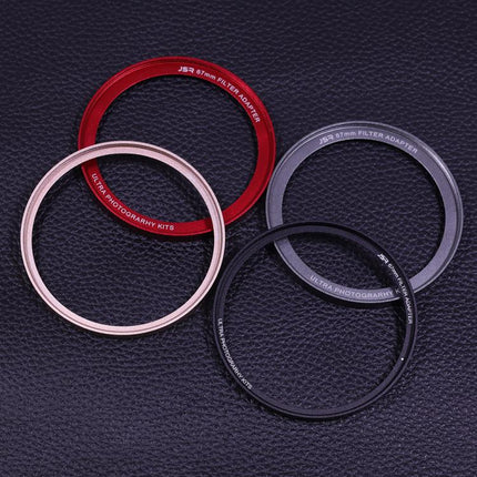 JSR Aluminum Camera Lens Adapter Ring for Phone Case, For Xiaomi 15 Ultra Gilded Gray