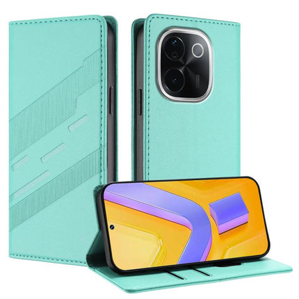 Embossed Multi-functional Wallet Retro Leather Phone Case, For vivo iQOO Z9s Pro 5G India, For vivo Y03 4G Global, For vivo V40 Lite 5G Global