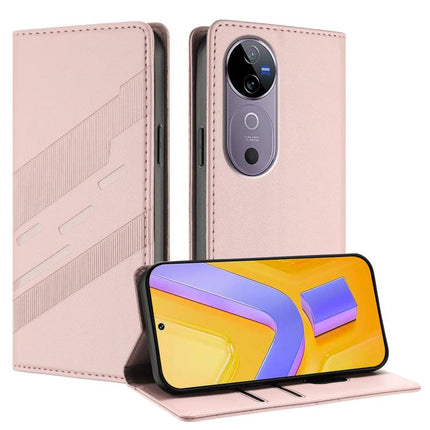 Embossed Multi-functional Wallet Retro Leather Phone Case, For vivo Y200e 5G Global, For vivo V40e 5G India / iQOO Z9s 5G, For vivo V40 5G Global