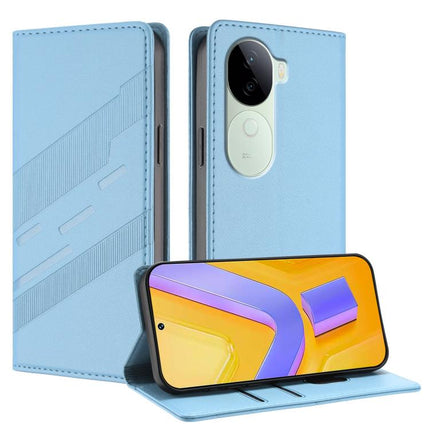 Embossed Multi-functional Wallet Retro Leather Phone Case, For vivo Y200e 5G Global, For vivo V40e 5G India / iQOO Z9s 5G, For vivo V40 5G Global