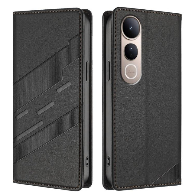Embossed Multi-functional Wallet Retro Leather Phone Case, For vivo V50 Lite 5G, For vivo Y29s 5G Global, For vivo Y29 4G Global