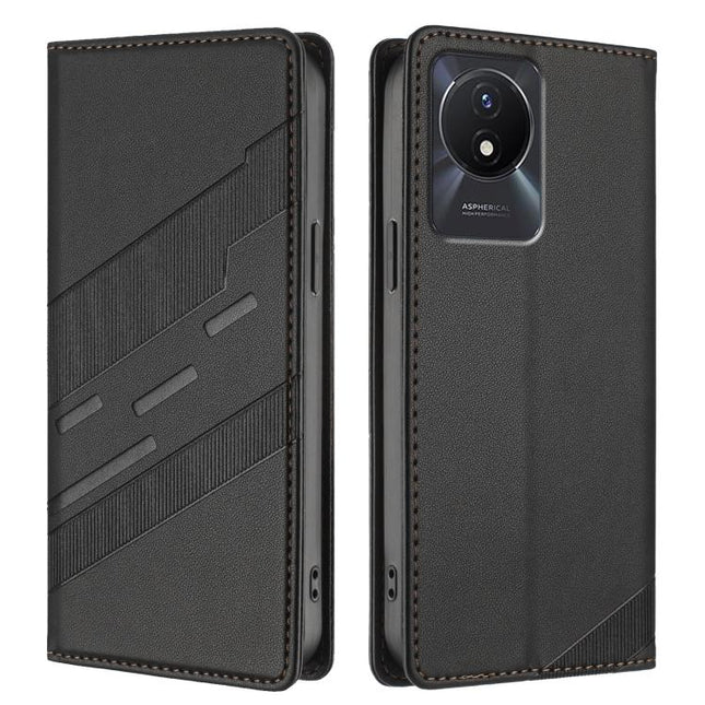 Embossed Multi-functional Wallet Retro Leather Phone Case, For vivo Y02A 4G / Y02 4G / Y11 2023, For vivo Y78+ 5G Global, For vivo Y56 5G Global
