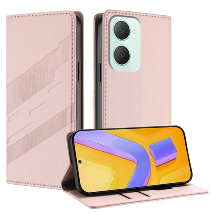 Embossed Multi-functional Wallet Retro Leather Phone Case, For vivo iQOO Z9s Pro 5G India, For vivo Y03 4G Global, For vivo V40 Lite 5G Global