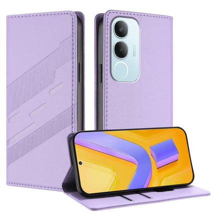 Embossed Multi-functional Wallet Retro Leather Phone Case, For vivo V50 5G Global, For vivo Y19s 4G Global, For vivo Y300 5G Global