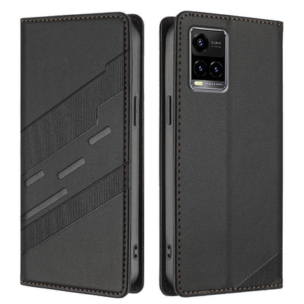 Embossed Multi-functional Wallet Retro Leather Phone Case, For vivo Y33s 4G Global, vivo Y52s 5G / iQOO U3, For vivo Y72 5G India