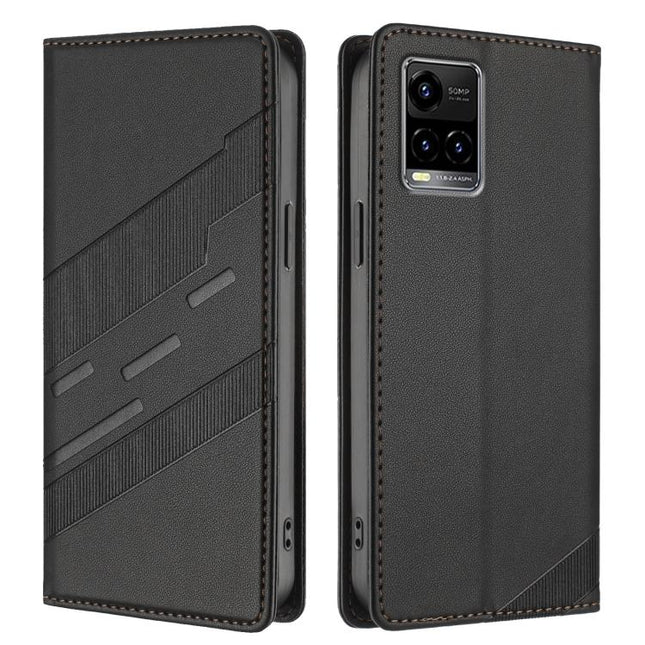 Embossed Multi-functional Wallet Retro Leather Phone Case, For vivo Y33s 4G Global, vivo Y52s 5G / iQOO U3, For vivo Y72 5G India