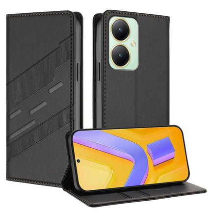 Embossed Multi-functional Wallet Retro Leather Phone Case, For vivo Y78 5G / Y27 5G, For vivo S17 / V29 5G Global, For vivo Y35M+ 5G / Y35+ 5G