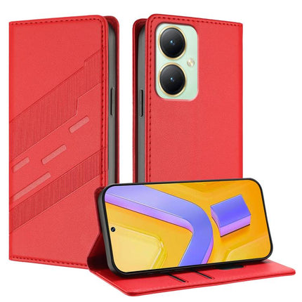 Embossed Multi-functional Wallet Retro Leather Phone Case, For vivo Y78 5G / Y27 5G, For vivo S17 / V29 5G Global, For vivo Y35M+ 5G / Y35+ 5G