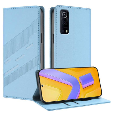 Embossed Multi-functional Wallet Retro Leather Phone Case, For vivo Y33s 4G Global, vivo Y52s 5G / iQOO U3, For vivo Y72 5G India