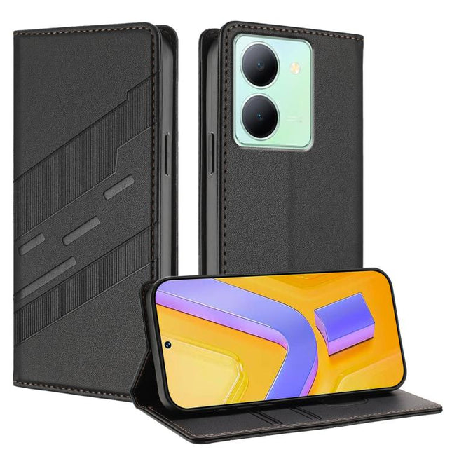 Embossed Multi-functional Wallet Retro Leather Phone Case, For vivo Y78 5G / Y27 5G, For vivo S17 / V29 5G Global, For vivo Y35M+ 5G / Y35+ 5G