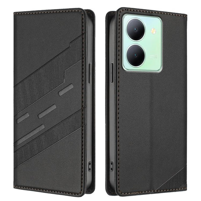 Embossed Multi-functional Wallet Retro Leather Phone Case, For vivo Y78 5G / Y27 5G, For vivo S17 / V29 5G Global, For vivo Y35M+ 5G / Y35+ 5G
