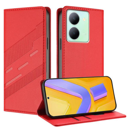 Embossed Multi-functional Wallet Retro Leather Phone Case, For vivo Y78 5G / Y27 5G, For vivo S17 / V29 5G Global, For vivo Y35M+ 5G / Y35+ 5G