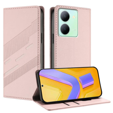 Embossed Multi-functional Wallet Retro Leather Phone Case, For vivo Y78 5G / Y27 5G, For vivo S17 / V29 5G Global, For vivo Y35M+ 5G / Y35+ 5G