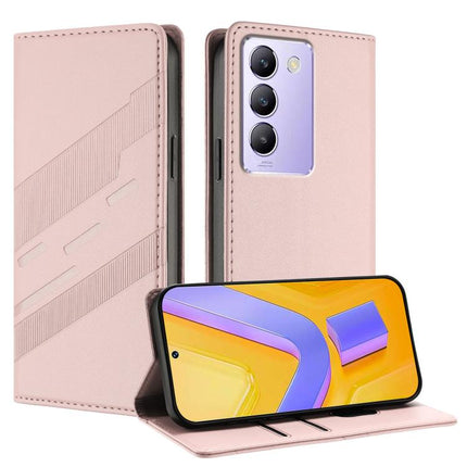 Embossed Multi-functional Wallet Retro Leather Phone Case, For vivo Y200e 5G Global, For vivo V40e 5G India / iQOO Z9s 5G, For vivo V40 5G Global