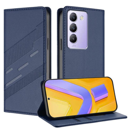 Embossed Multi-functional Wallet Retro Leather Phone Case, For vivo Y200e 5G Global, For vivo V40e 5G India / iQOO Z9s 5G, For vivo V40 5G Global