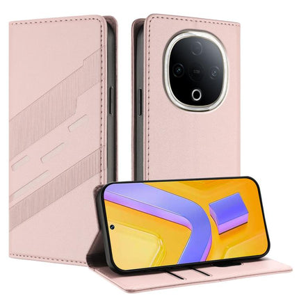Embossed Multi-functional Wallet Retro Leather Phone Case, For vivo V50 5G Global, For vivo Y19s 4G Global, For vivo Y300 5G Global