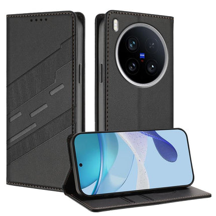 Embossed Multi-functional Wallet Retro Leather Phone Case, For vivo X200s, For vivo X200 Ultra, For vivo Y39 5G