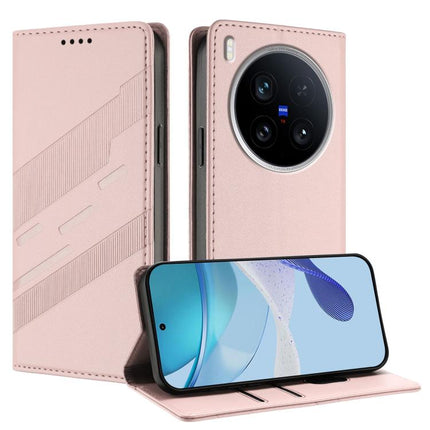 Embossed Multi-functional Wallet Retro Leather Phone Case, For vivo X200s, For vivo X200 Ultra, For vivo Y39 5G