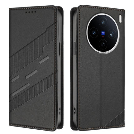 Embossed Multi-functional Wallet Retro Leather Phone Case, For vivo X200s, For vivo X200 Ultra, For vivo Y39 5G