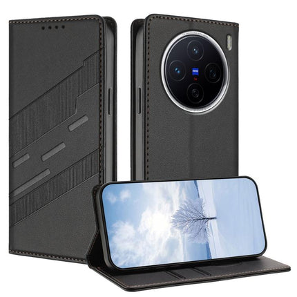 Embossed Multi-functional Wallet Retro Leather Phone Case, For vivo Y600 Pro 5G, For vivo T5 Pro 5G, For vivo X300s 5G
