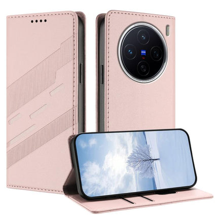 Embossed Multi-functional Wallet Retro Leather Phone Case, For vivo Y600 Pro 5G, For vivo T5 Pro 5G, For vivo X300s 5G