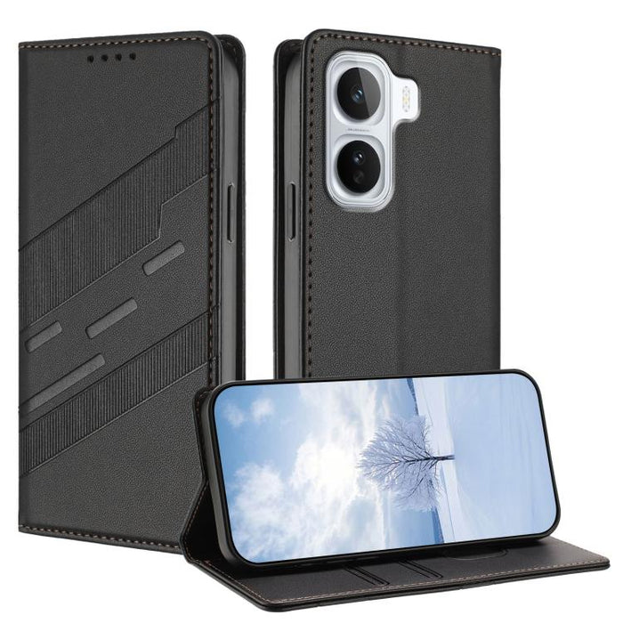 Embossed Multi-functional Wallet Retro Leather Phone Case, For vivo iQOO Neo11 5G, For vivo Y35 4G Global, For vivo Y55s 2023 5G