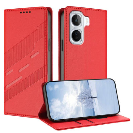 Embossed Multi-functional Wallet Retro Leather Phone Case, For vivo iQOO Neo11 5G, For vivo Y35 4G Global, For vivo Y55s 2023 5G