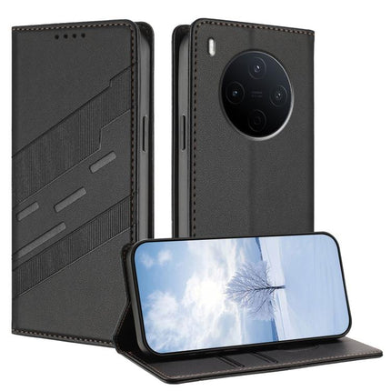 Embossed Multi-functional Wallet Retro Leather Phone Case, For vivo S50 5G, For vivo Y500 Pro 5G, For vivo iQOO 15 5G